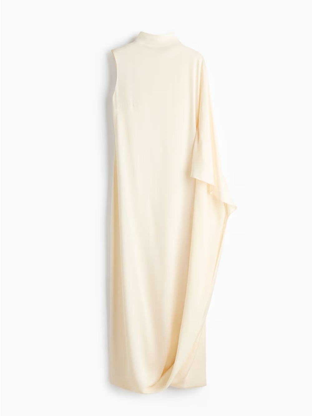 STELLA MCCARTNEY H&M
SATIN CAPE DRESS Cream Size XS Ivory - Picture 2 of 5